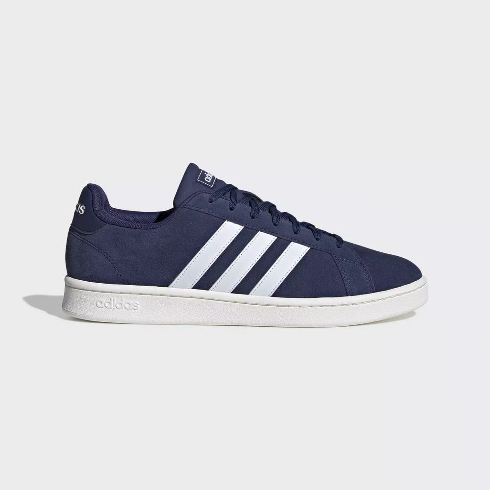 Adidas Grand Court Tenis Azules Para Hombre (MX-11589)